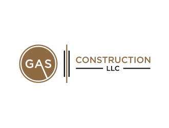 GAS Construction, LLC logo design by Zhafir