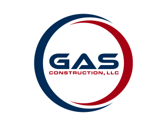 GAS Construction, LLC logo design by GassPoll