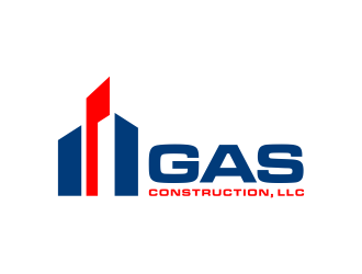 GAS Construction, LLC logo design by GassPoll