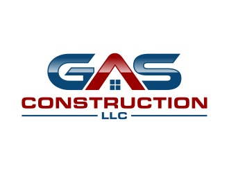 GAS Construction, LLC logo design by cintoko