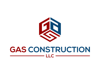 GAS Construction, LLC logo design by cintoko