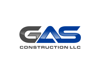 GAS Construction, LLC logo design by Inaya