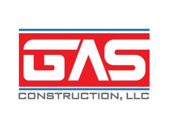 GAS Construction, LLC logo design by leduy87qn