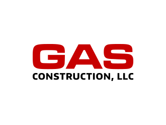 GAS Construction, LLC logo design by lexipej