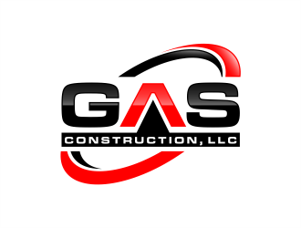 GAS Construction, LLC logo design by evdesign