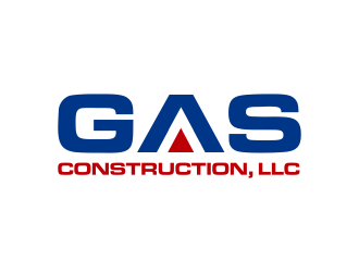 GAS Construction, LLC logo design by ingepro