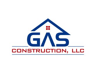 GAS Construction, LLC logo design by ingepro