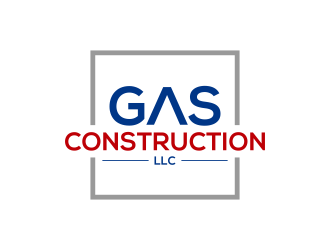 GAS Construction, LLC logo design by ingepro