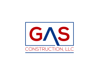 GAS Construction, LLC logo design by ingepro