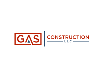 GAS Construction, LLC logo design by ora_creative