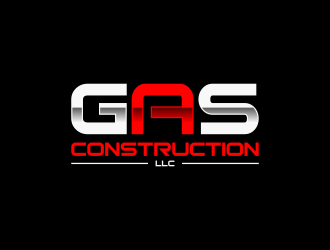GAS Construction, LLC logo design by GassPoll