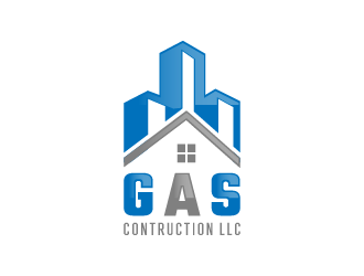 GAS Construction, LLC logo design by SHAHIR LAHOO