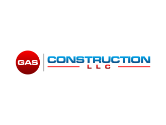 GAS Construction, LLC logo design by ArRizqu