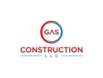 GAS Construction, LLC logo design by ArRizqu