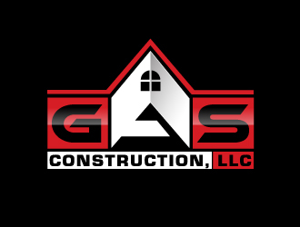 GAS Construction, LLC logo design by giggi