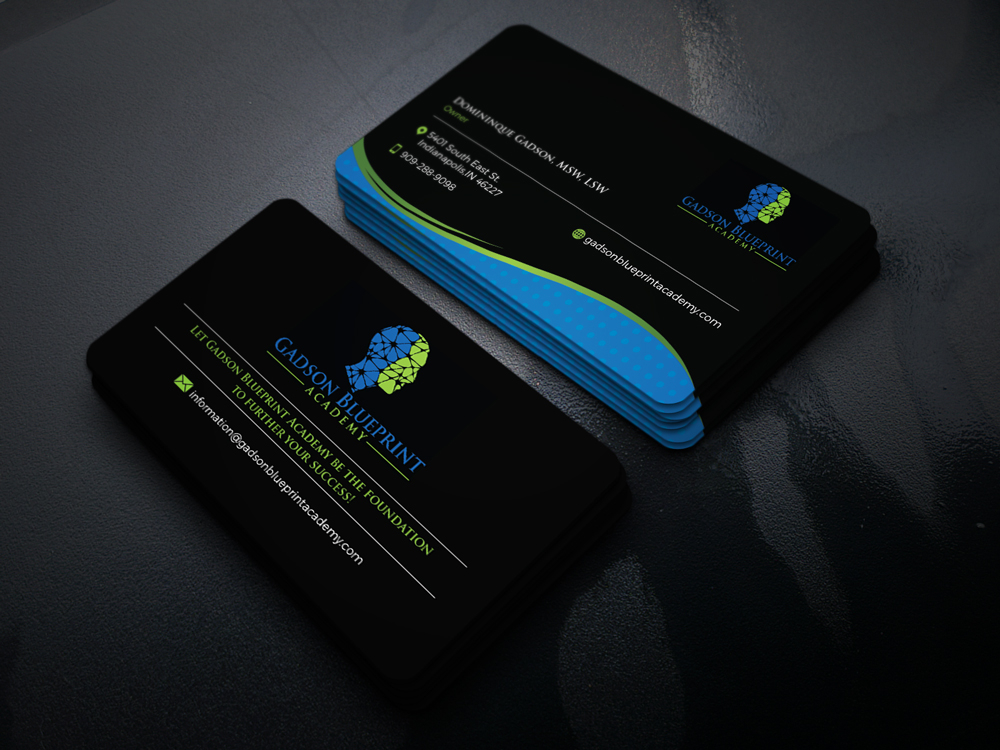 Gadson Blueprint Academy LLC. logo design by SmartDesigner