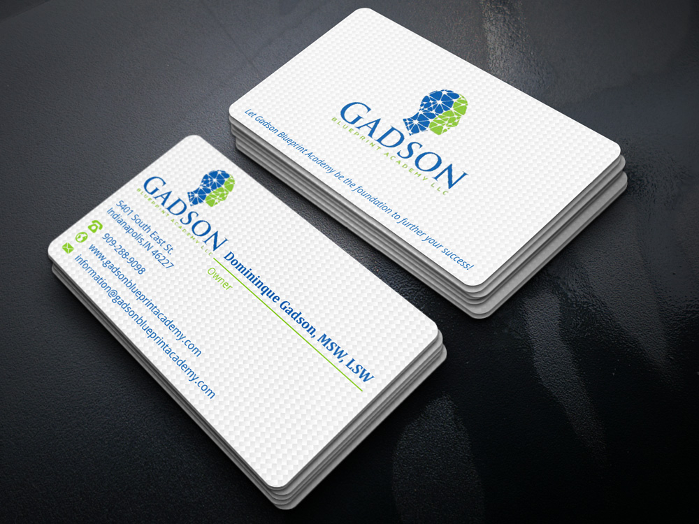 Gadson Blueprint Academy LLC. logo design by Gelotine
