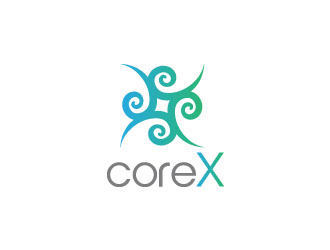 CoreX logo design by zinnia
