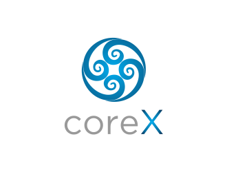 CoreX logo design by oscar_
