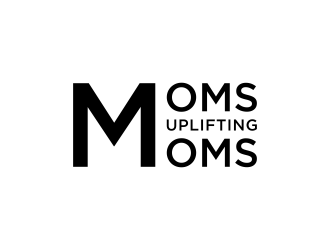 Moms Uplifting Moms logo design by salis17