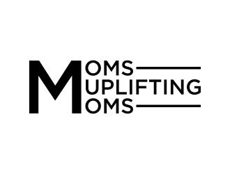 Moms Uplifting Moms logo design by vostre