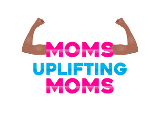 Moms Uplifting Moms logo design by Suvendu