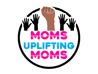 Moms Uplifting Moms logo design by Suvendu