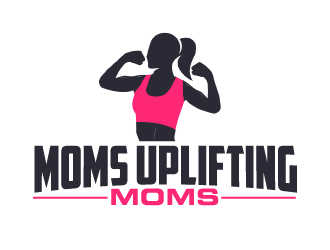Moms Uplifting Moms logo design by ElonStark
