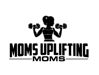 Moms Uplifting Moms logo design by ElonStark