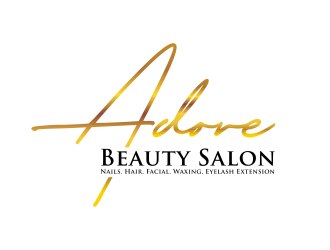 Adore Beauty Salon logo design by GassPoll