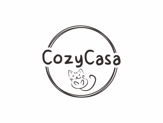 CozyCasa logo design by Zeratu