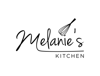 Melanies Kitchen logo design by lintinganarto