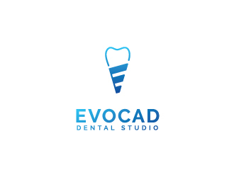 EVOCAD DENTAL STUDIO logo design by CreativeAnt