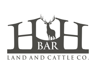HbarH   Land and Cattle Co. logo design by dibyo