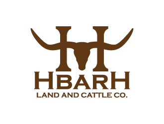 HbarH   Land and Cattle Co. logo design by jaize