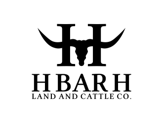 HbarH   Land and Cattle Co. logo design by maseru
