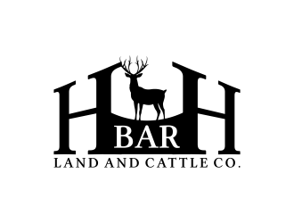 HbarH   Land and Cattle Co. logo design by maseru