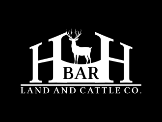 HbarH   Land and Cattle Co. logo design by maseru