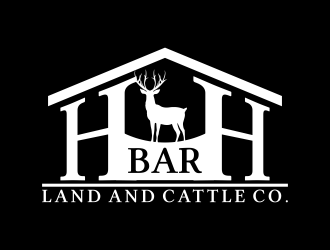 HbarH   Land and Cattle Co. logo design by maseru