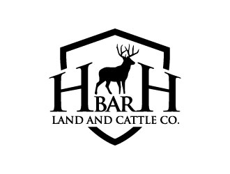 HbarH   Land and Cattle Co. logo design by daywalker
