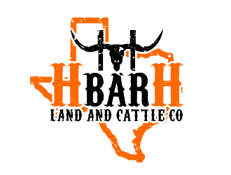HbarH   Land and Cattle Co. logo design by AB212