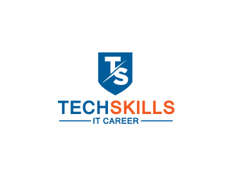 TechSkills IT Career logo design by Rexi_777