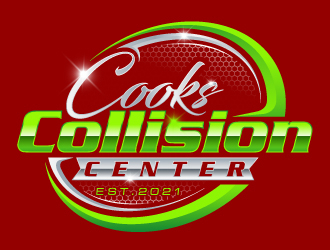 Cooks Collision Center logo design by giggi