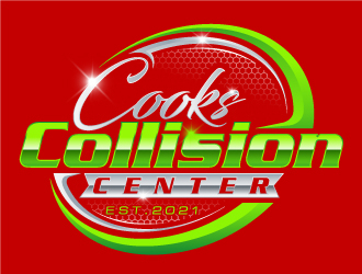 Cooks Collision Center logo design by giggi