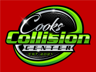 Cooks Collision Center logo design by giggi