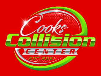 Cooks Collision Center logo design by giggi