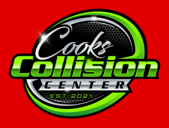 Cooks Collision Center logo design by giggi