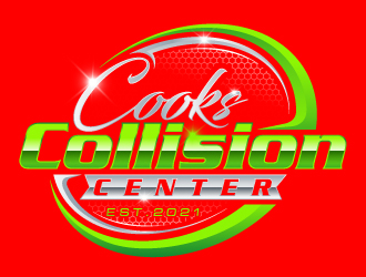 Cooks Collision Center logo design by giggi