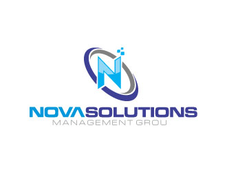 Nova Solutions Management Group logo design by zinnia