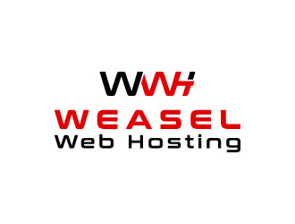 Weasel Web Hosting logo design by aryamaity
